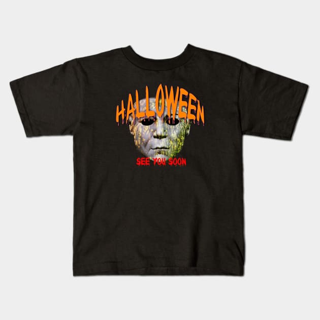 Halloween, Michael Meyers. Kids T-Shirt by alienartfx